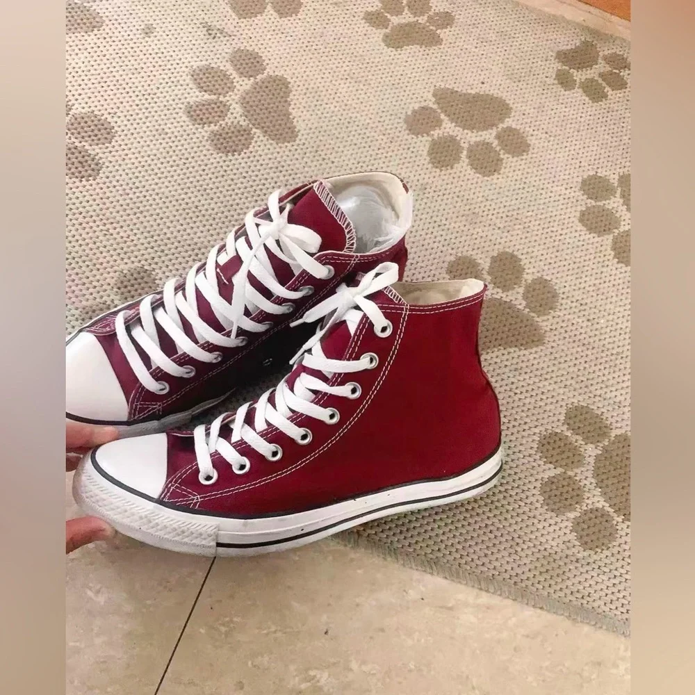 CONVERSE Chuck Taylor All Star HI Men‎ 9  Women 11 Pro Mid Cherry Vision/White